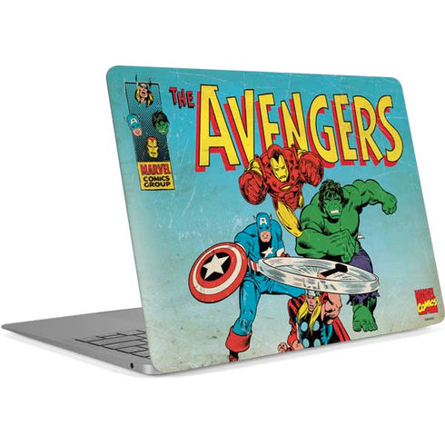 Marvel Classic Comics The Avengers Apple MacBook Air Skin